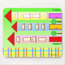 Grannskap Mousepad Musmattor