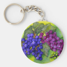 Grapes.jpg Keychain