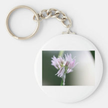 Gräslökblomma Nyckel Ring