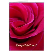 Grattis! Kort klämmer fast rosa blommabröllop