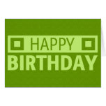Grattis på födelsedagen hälsnings kort