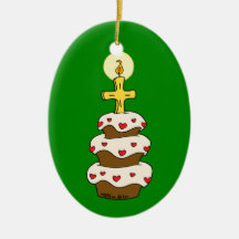 Grattis på födelsedagen Jesus Julgransdekoration