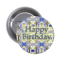 Grattis på födelsedagen pins
