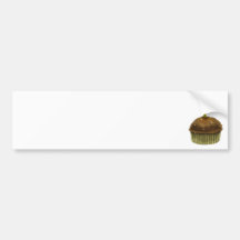 Grattis på födelsedagenmuffin bildekal