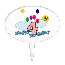 Grattis på födelsedagentårtaplocka cake topper