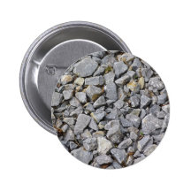 Graue Steine Extravagantes Design Button