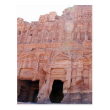 Gravar för Petra-Jordanienslott Vykort