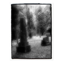Graveyard1 Vykort