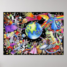 Gravitation Affischer