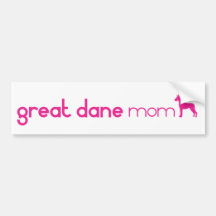 Great danemamma bildekal