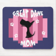 Great danemamma Mousepad Mus Mattor