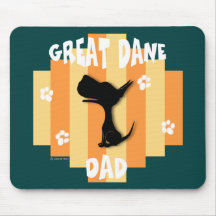 Great danepappa Mousepad Musmattor