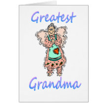 greatest.grandma hälsningskort