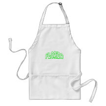 Green Florida Apron
