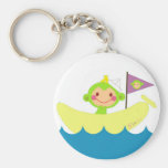 Green Tiki Monkey!  key Chain Llaveros