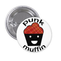 Greg den Punk muffinen Knappar Med Nål