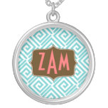 Grekisk chic Monogramhalsbandchoklad