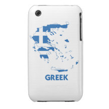 GREKISK KARTA iPhone 3 Case-Mate SKYDD