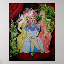 Gretchen, Dorothy och Pamela Affisch