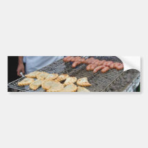 Grilla kol för korvEmpanadas grillfest Bildekaler