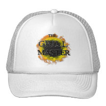 Grilla ledar- trucker keps