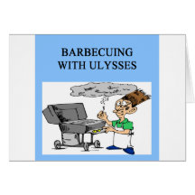 grilla med ulysses hälsningskort