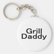 Grilla pappan nyckel ringar