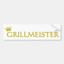 Grillmeister symbol bildekaler