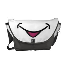 Grina & uthärda allt messenger bag