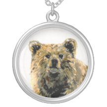 Grizzlybjörnhalsband