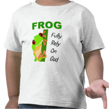 GRODAN rely fullständigt på gud T-shirt