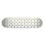 Grön Argyle tass avtryck Anpassningsbara Skateboard