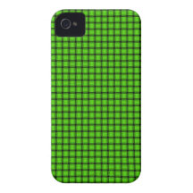 Grön basketväv iPhone 4 Case-Mate skal