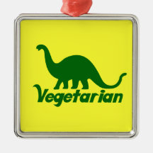 Grön Dinosaur för vegetarian Julgransdekoration