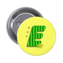 grön e-monogram pins