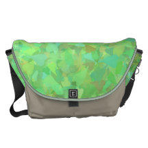 Grön hjärtaRickshawmessenger bag