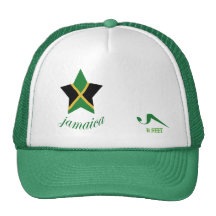 Grön Jamaica Golfhatt för 052 U Seet Trucker Kepsar