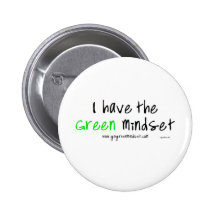 Grön Mindset Knappar
