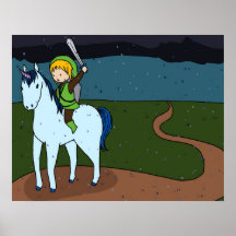 Grön riddare - 002 print