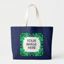 Grön rototomall tote bags
