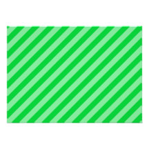 Grön Stripy modell Anpassningsbara Tillkännagivanden