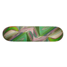 Grön ytterlighet skate board
