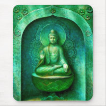 Gröna Buddha Musmatta