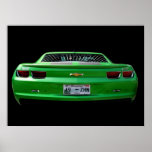 Gröna Camaro Affischer