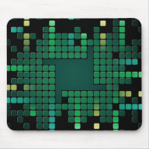Gröna mosaiska Mousepad Musmatta