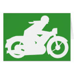Gröna Motorbiker undertecknar Hälsnings Kort