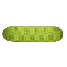 Gröna turbiner för snyggt på gul bakgrund skateboard