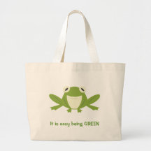Grönt är bra tote bag