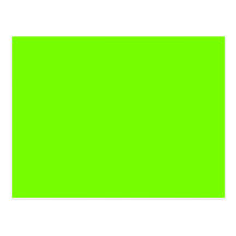 grönt fluorescerande vykort