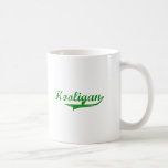 Grönt"huligan" design mugg